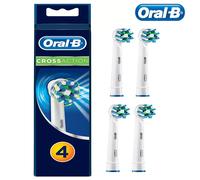Oral-B CrossAction Toothbrush Heads 4 Pack with CleanMaximiser - Electric