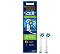 Oral-B CrossAction Toothbrush Heads Pack Of 2 Replacement Refills For Electric Rechargeable Toothbrush