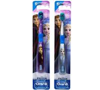 Oral-B Disney Frozen Toothbrush, 3+ YRS, Extra Soft (Characters Vary) - Pack of 4