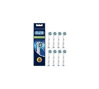 Oral-B CrossAction 80339341 toothbrush head 8 pc(s) Blue, Green, White