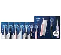 Oral-B Electric Rechargeable Toothbrush Range: iO4 Electric Rechargeable Toothbrush with 4 Modes & UK 2 Pin Plug Black