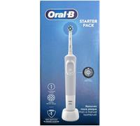 Oral B Electric Toothbrush Rechargeable Braun Cross Action Sensor Timer White