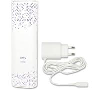 Oral-B Genius Series Toothbrushes Travel Case with Charging Function for 1 Handpiece and 2 Toothbrush Heads | Set of Travel Case and Charging Cable (Purple)