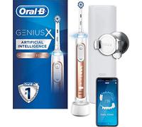 Oral B Genius X Rose Gold Electric Toothbrush With Travel Case NEW