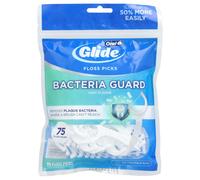 Oral-B, Glide, Floss Picks, Bacteria Guard, Mint, 75 Floss Picks