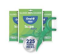 Oral-B Glide Mint Dental Floss Picks with Long Lasting Scope Flavor, 75 Picks