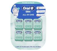 Oral-B Glide Pro-Health Comfort Plus Dental Floss, Mint, 6 Count