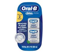 Oral-B, Glide, Pro-Health, Deep Clean Floss, Cool Mint, 2 Pack