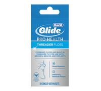 Oral-B Glide Pro-Health Dental Floss Threaders for Braces 30 Count