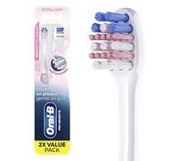 Oral-B Gum Care Sensitive toothbrushes, 2 Count tootbrush Extra Soft, Gentle on Teeth, Gentle on Gums, Extra Soft Tooth Brush, Compact Toothbrush