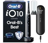 Oral-B iO 10 Cosmic Black Electric Toothbrush with Charging Travel Case