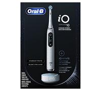Oral-B iO 10 Electric Toothbrush with Pressure Sensor, 4 Brush Heads, Travel Case - 7 Modes, 2 Min Timer