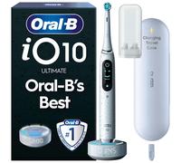 Oral-B iO 10 Stardust White Electric Toothbrush with Charging Travel Case
