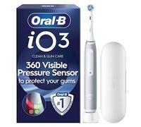Oral-B iO 3 Electric Toothbrush, Grey, 1 Brush Head, Travel Case