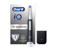 Oral-B iO 3 White Clean Electric Toothbrush with Bonus Charger Pouch 2 Brushing Mode - Black