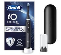 Oral-B iO 5N Electric Brush Black, with 1 Head and 1 Travel Case, Designed by Braun