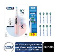 Oral-B iO6 Pink Sand Ultimate Clean Electric Toothbrush