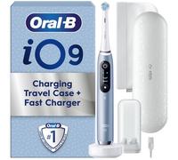 Oral-B iO9 Electric Toothbrush for Adults, 1 Handle - App Connected, 1 Brush Head, Charging Travel Case, Magnetic Pouch, 7 Modes, Special Edition, UK Two Pin Plug