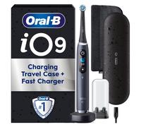 Oral-B iO9 Electric Toothbrushes For Adults, App Connected Handle, 1 Toothbrush Head, Charging Travel Case & Magnetic Pouch, 7 Modes, 2 Pin Plug, Special Edition