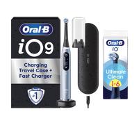 Oral-B iO 9 Special Edition Blue Electric Toothbrush - Toothbrush + 6 Toothbrush Heads