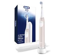 Oral-B iO Electric Toothbrush, Series 2, Rechargeable, Peach with 1 Gentle Care Brush Head - Automatic Pressure Sensor to Protect Gums - 3 Modes - 2 Min Timer