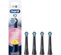 Oral-B iO Gentle Care 4 Pack Electric Toothbrush Heads-Black