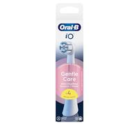 Oral-B iO Gentle Care Series Genuine Replacement Round Brushes, Suitable for Sensitive Gums, 4