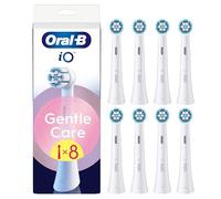 Oral-B iO Gentle Care Series Genuine Replacement Round Brushes, Suitable for Sensitive Gums, 8
