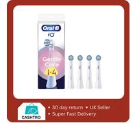 Oral-B iO Gentle Care Toothbrush Heads 4 Pack-Genuine