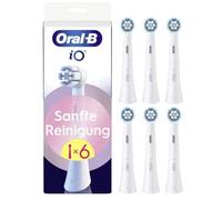 Oral-B iO Gentle Cleaning - Original Replacement Toothbrush Heads for Oral-B iO Electric Toothbrushes - Brush Heads, Toothbrush Attachment, Replacement Brushes for Sensitive Gums - White, Pack of 6