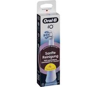 Oral-B iO Gentle Cleansing Original Replacement Toothbrush Heads Suitable for Sensitive Gums - White (Pack of 4)