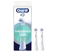 Oral-B iO Interdental Clean, Genuine Round Brushes, Suitable for Braces, Implants and Misaligned Teeth, x2