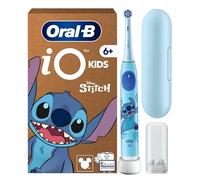 Oral-B iO Kids Disney Stitch Electric Toothbrush, 1 Toothbrush Head, 1 Travel Case, 3 Modes with Kid-Friendly Sensitive Mode, 2-Min Music Timer, for Ages 6+