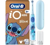Oral-B iO Kids Disney Stitch Electric Toothbrush, 1 Toothbrush Head, 1 Travel Case, 3 Modes with Kid-Friendly Sensitive Mode, 2-Min Music Timer, for Ages 6+