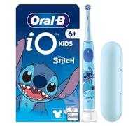 Oral-B iO Kids Disney Stitch Electric Toothbrush, Children +6 Years | 1 Head, Travel Case, 3 Modes with Sensitive Mode Suitable for Kids, Music Timer, Long Battery Life