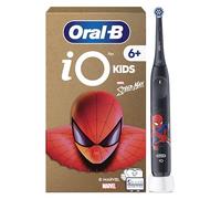 Oral-B iO Kids Marvel Spiderman Electric Toothbrush, 1 Toothbrush Head, 1 Travel Case, 3 Modes with Kid-Friendly Sensitive Mode, 2-Min Music Timer, for Ages 6+