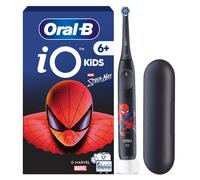 Oral-B iO Kids Marvel Spiderman Electric Toothbrush, 1 Toothbrush Head, 1 Travel Case, 3 Modes with Kid-Friendly Sensitive Mode, 2-Min Music Timer, for Ages 6+