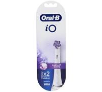 Braun Io Radiant White Electric Brush Replacement 2 Units