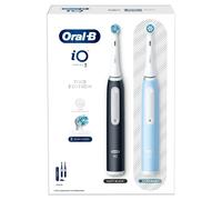 Oral-B iO iO3 Matt Black & Ice Blue Electric Toothbrush