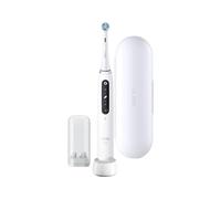 Oral-B iO Series 5 Electric Toothbrush, 5 Cleaning Modes for Dental Care, LED Display & Travel Case, Valentine's Day Gift for Him/Her, Designed by Braun, Quite White