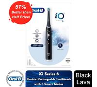 Oral-B iO6 Black Lava Ultimate Clean Electric Toothbrush