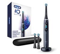 Oral-B iO Series 8 Electric Toothbrush With 3 Brush Heads, Black Onyx