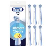 Oral-B iO Series Ultimate Clean, Original Replacement Round Brush Heads, with Crisscross Bristles for Advanced Deep Cleaning and Plaque Removal, Designed for Oral-B iO Electric Toothbrushes, 6
