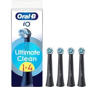 Oral-B iO Series Ultimate Clean Replacement Brush Heads - Black, 4 Pack