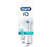 Oral-B iO Specialised Clean Replacement Toothbrush Heads - Precision Cleaning, Pack of 2