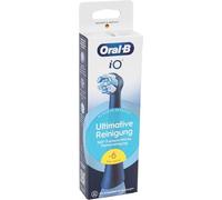 Oral-B iO Ultimate Cleaning Original Replacement Toothbrush Heads for Oral-B iO Electric Toothbrushes, 'Bristle-in-Bust' Bundle, Black, Pack of 6