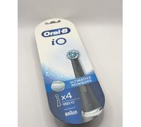 Oral-B iO Ultimative Reinigung Rotating Replacement Heads x4 Black LK LO