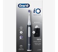 Oral-B iO 3 White Clean Electric Toothbrush with Bonus Charger Pouch 3 Brushing Mode - Black