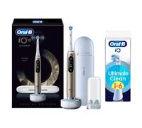 Oral B iO10 Eclipse Gold Limited Edition Electric Toothbrush - Toothbrush + 8 Toothbrush Heads