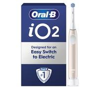 Oral-B iO2 Electric Toothbrush, 3 quiet modes, Calm Pink